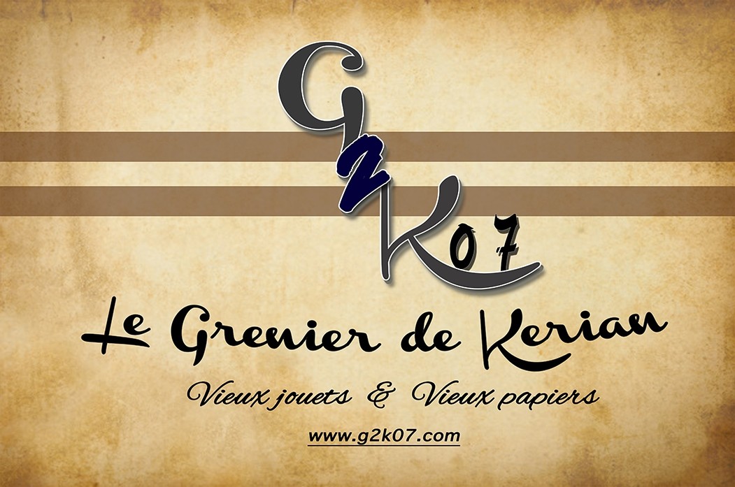 g2k07.com Le Grenier de Kerian Vieux Jouets et Vieux Papiers